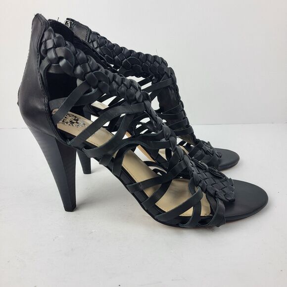 Vince Camuto Alaizah Braided Caged Woman's Sandal Back Size 9 US 40 EU - Picture 5 of 12